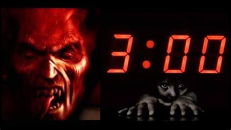 is 3am the devil's hour.